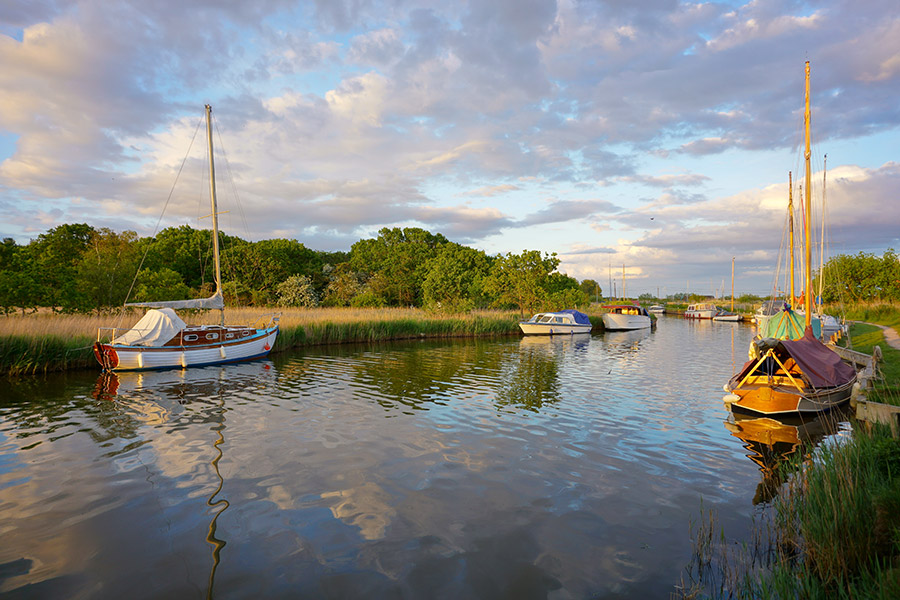 Sail boats